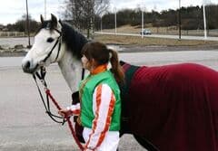 En ponnyjockeys tävlingsdag